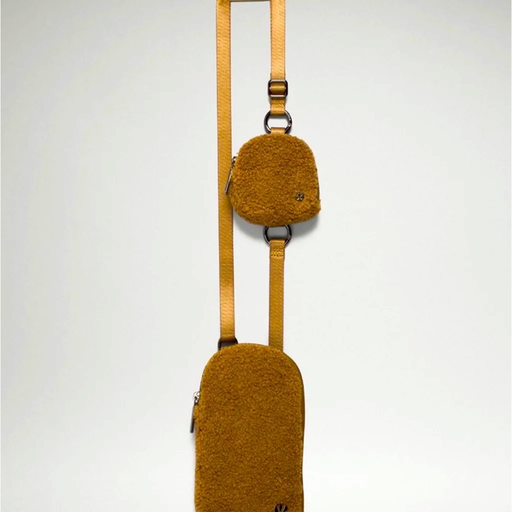 NWT Lululemon Modular Phone Crossbody Bag *Fleece - Burnt Carmel - Lululemon